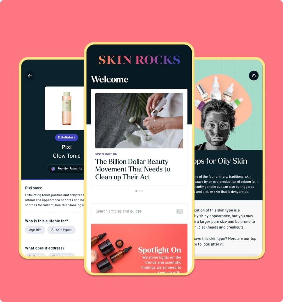 Skin Rocks: #1 skincare platform