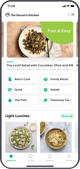 the doctors kitchen app screenshot